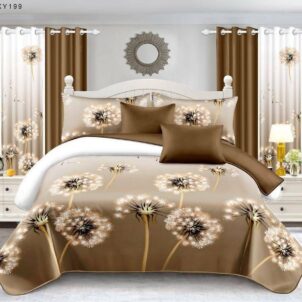 7 Piece Quilt Set (Queen-King) (Design 7)
