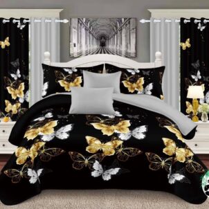 7 Piece Quilt Set (Queen-King) (Design 2)