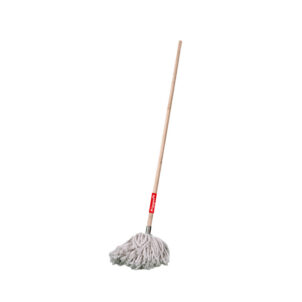 A 200g mop with soft, absorbent fibers and a sturdy handle, designed for efficient cleaning and easy maneuverability on various floor surfaces