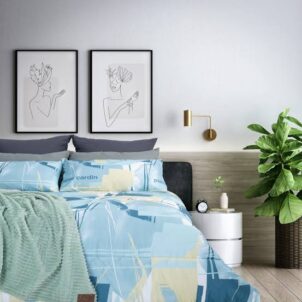 Pierre Cardin Comforter - Coastal Breeze