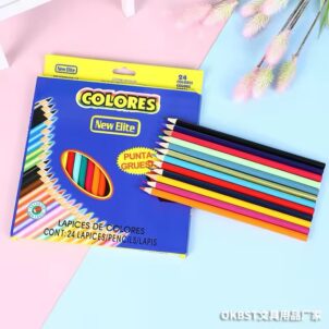 24 Piece Pencil Colour Set
