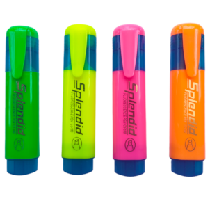 4 Piece Highlighter Set