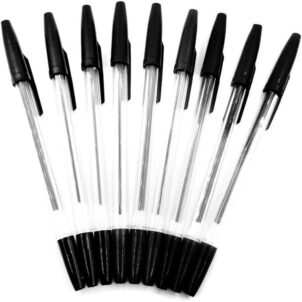10 Piece Ballpoint Pen Black