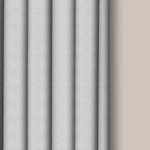 Soft-touch taped and lined curtains, measuring 230x218 cm, designed for a smooth finish and enhanced light blocking and insulation.
