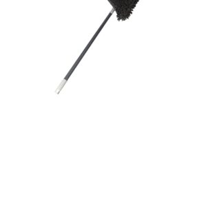 Lightweight and functional retractable microfiber braided mop with a long, adjustable rod and comfortable grip, designed for in-house cleaning; features a replaceable microfiber pad for easy maintenance and effective floor care.