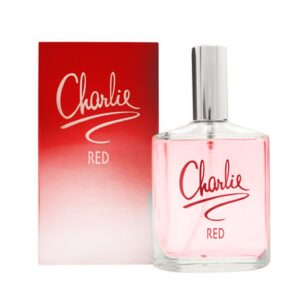 The Charlie Red Natural Spray is a warm, feminine fragrance that opens with sweet fruity notes of orange blossom and plum, leading into a heart of delicate florals like jasmine and rose. The scent settles into a soft, floral undertone with gentle hints of amber and musk, creating a romantic, timeless aroma that feels both comforting and elegant.