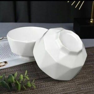 Large deep salad bowl, perfect for serving salads, pasta, or side dishes