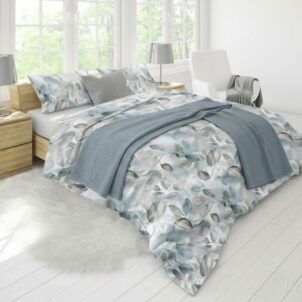 Add a touch of style and comfort to your bedroom with this king-size comforter set. Designed for a luxuriously soft feel, it provides cozy warmth while remaining lightweight and breathable for year-round use. Featuring vibrant colours and eye-catching patterns, this set instantly brightens your space and adds a modern, stylish flair. The high-quality fabric ensures durability and long-lasting softness, making it perfect for everyday use.